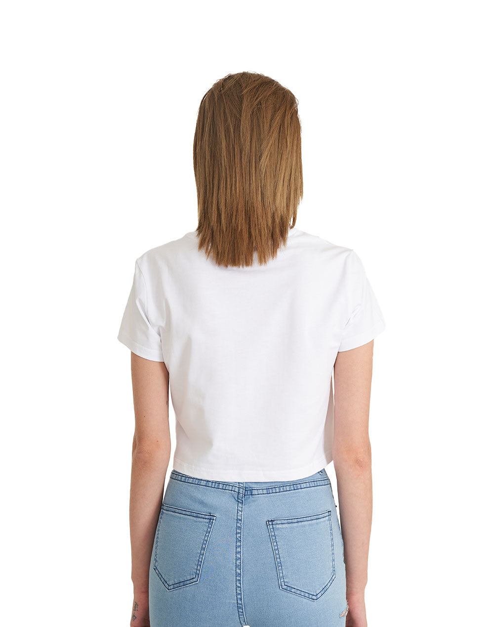 Rhinestone Crop Top