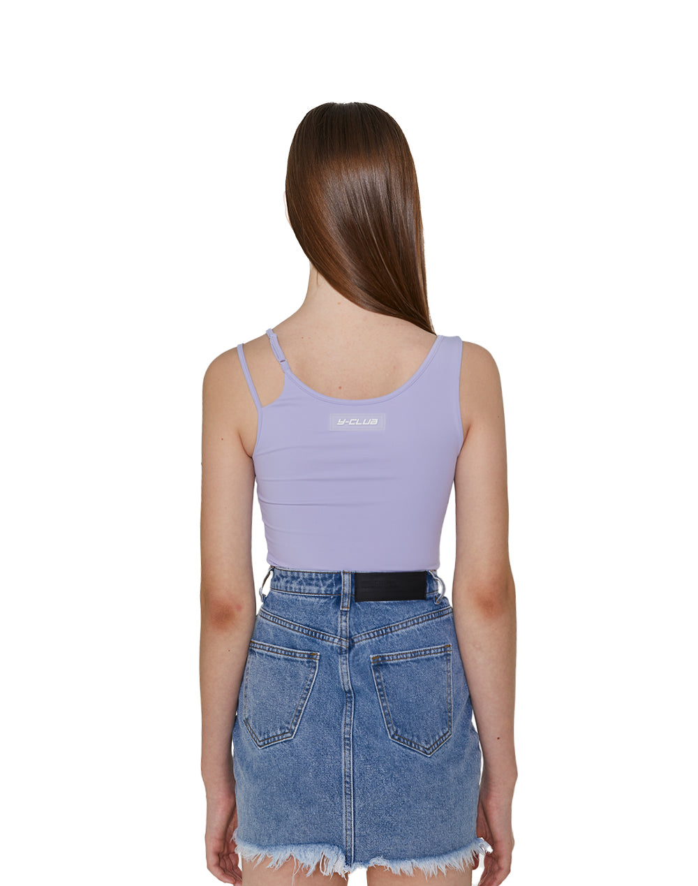 Transparent tag bra top