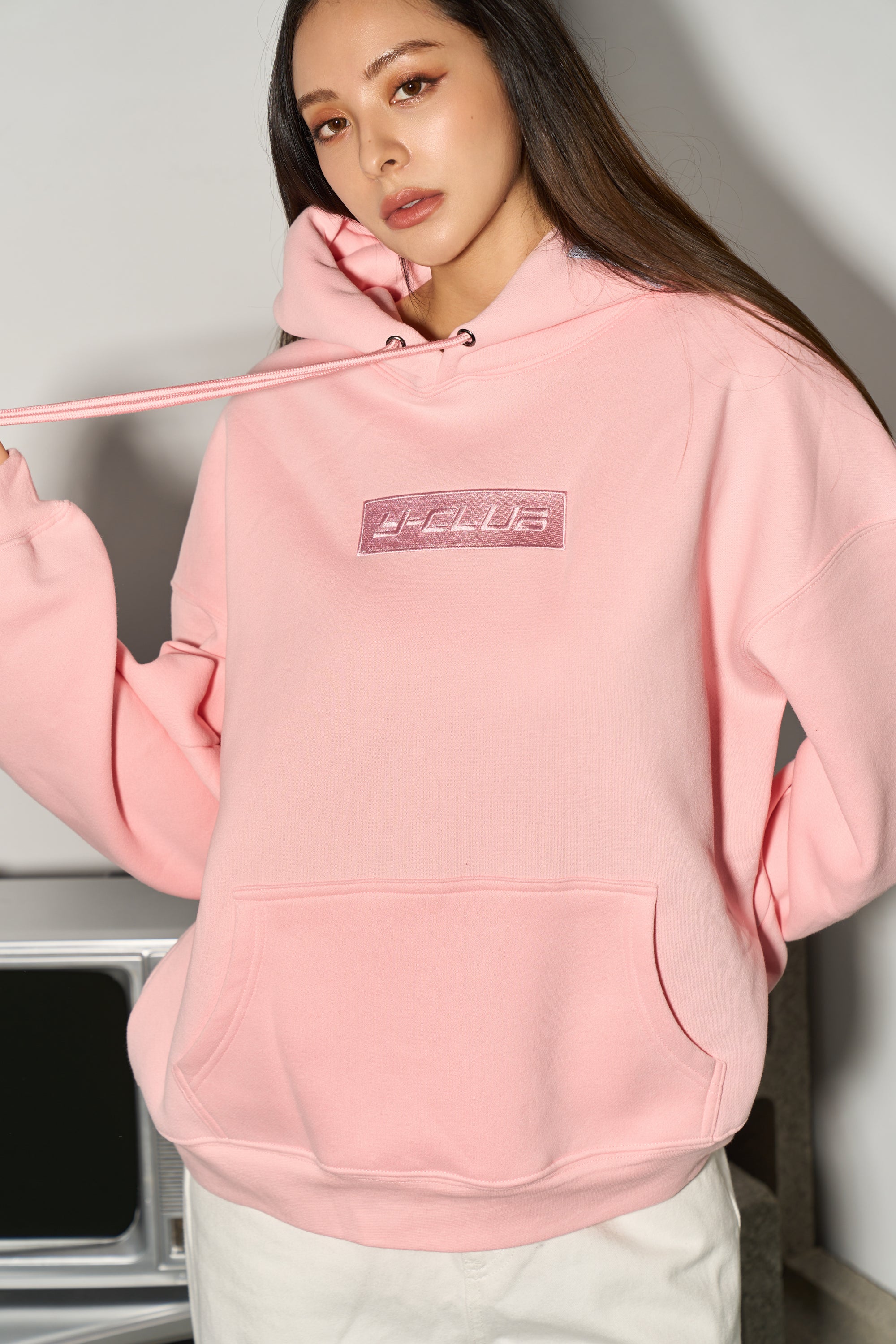 Y-Club Box Logo Hoodie