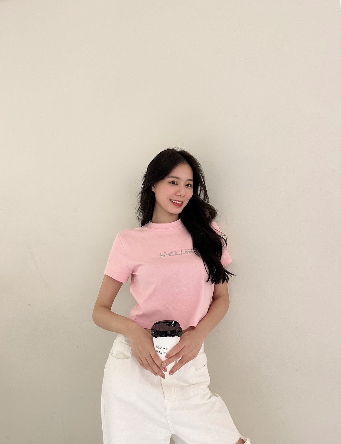 Rhinestone Crop Top