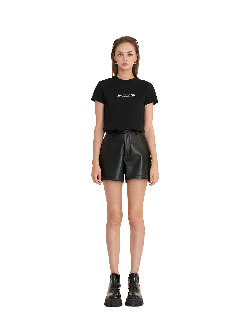 Rhinestone Crop Top