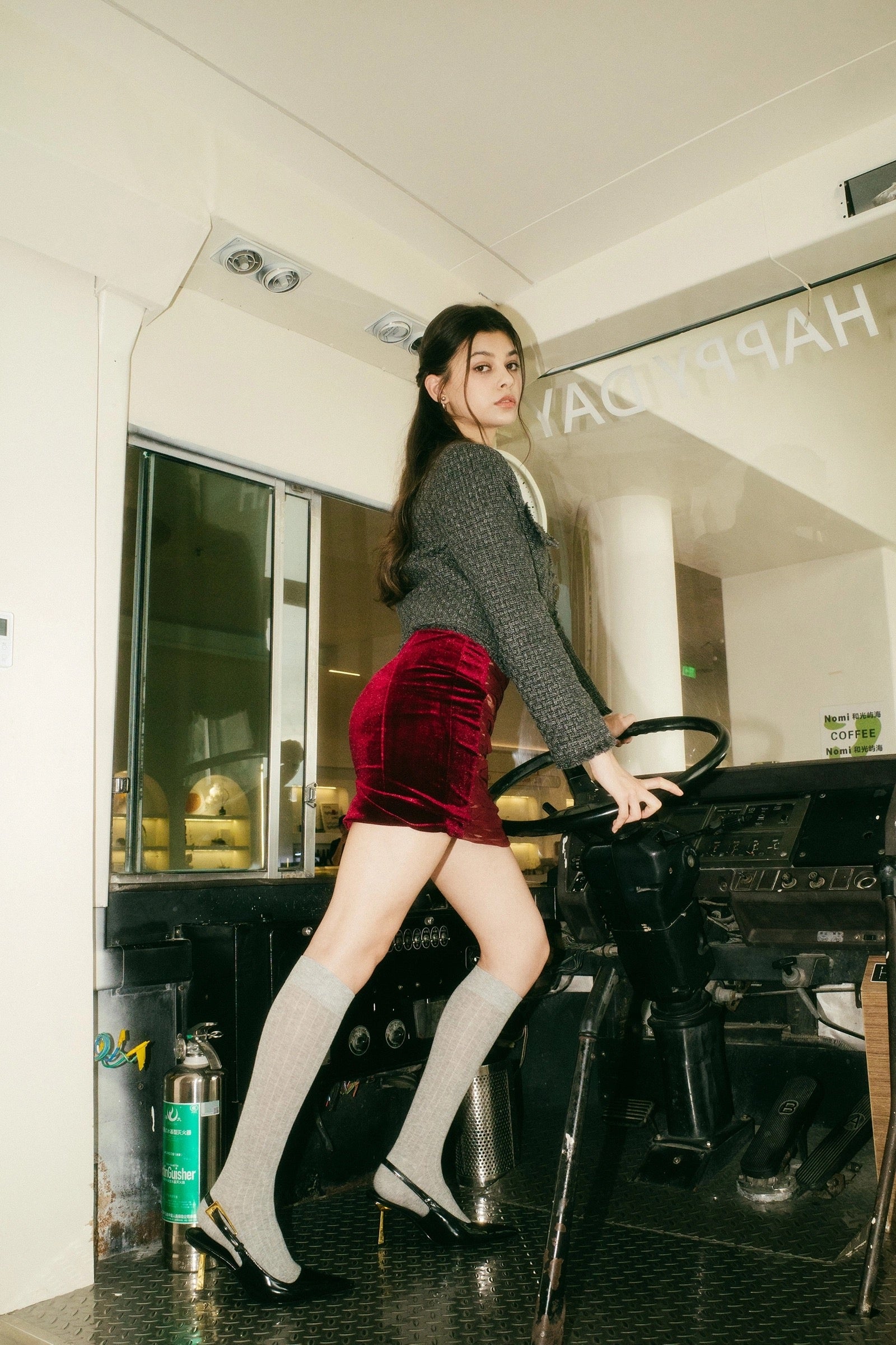 Mesh Vest Skirt