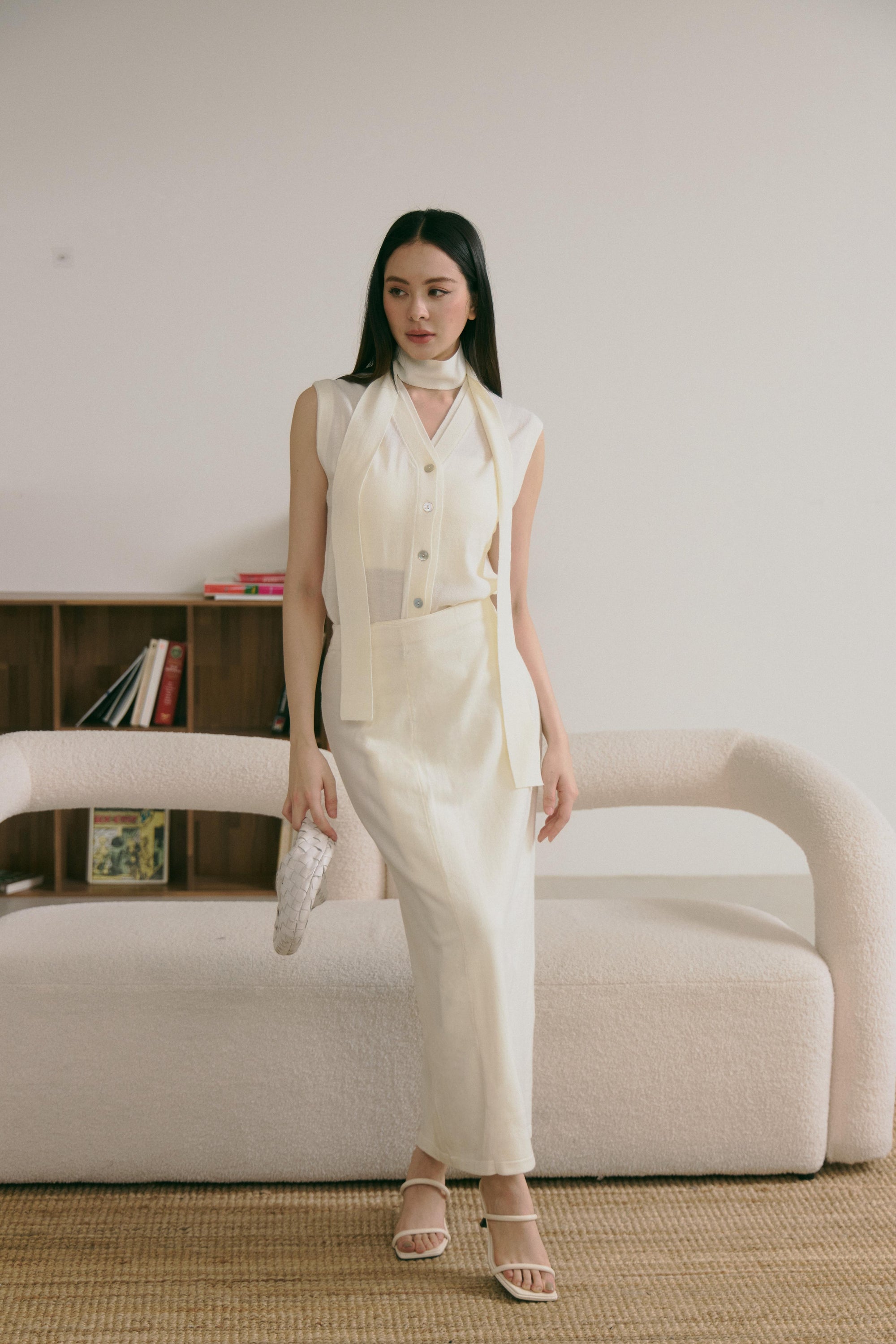 Steady Heart Knit Skirt