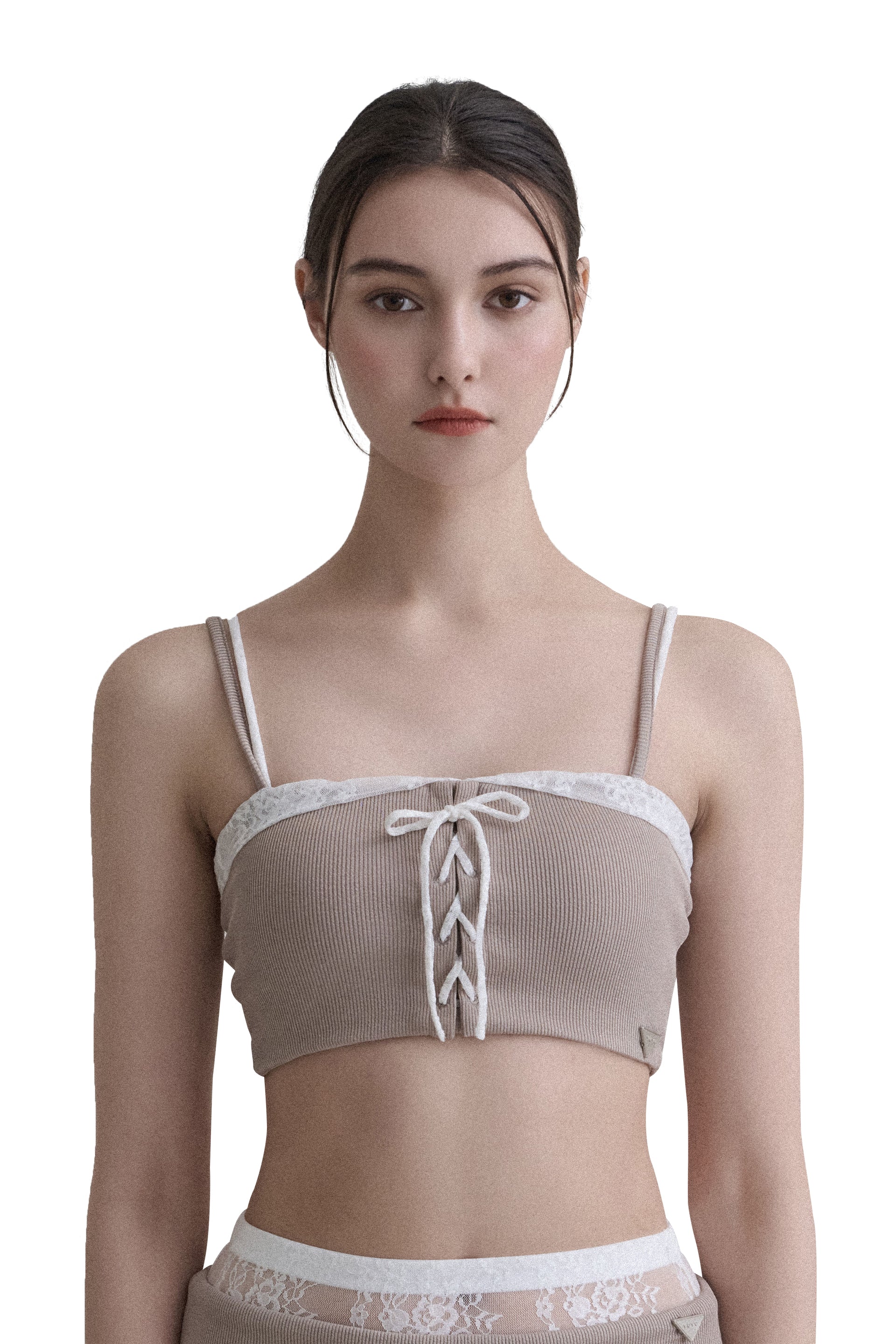 Cream Knit Top