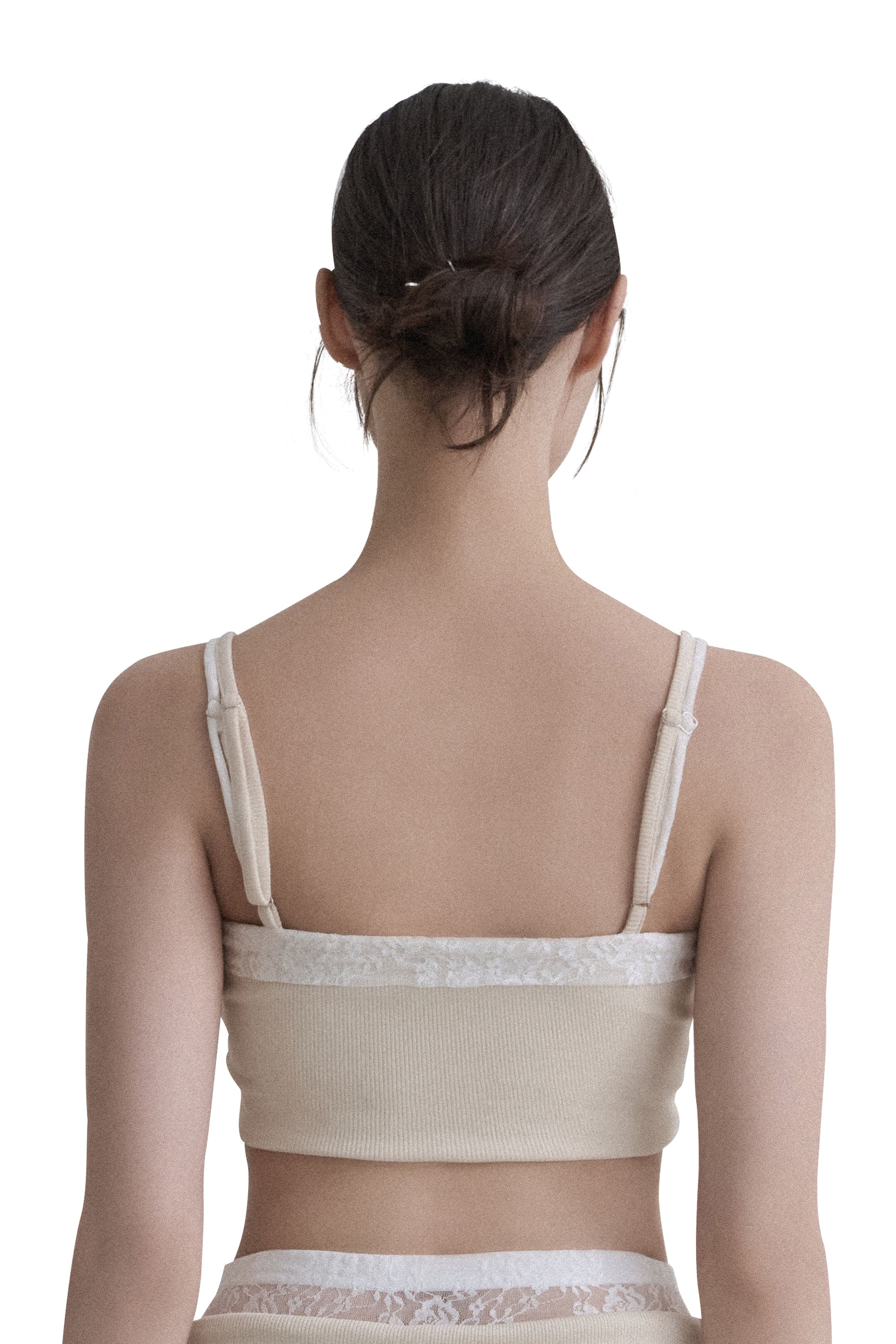 Cream Knit Top