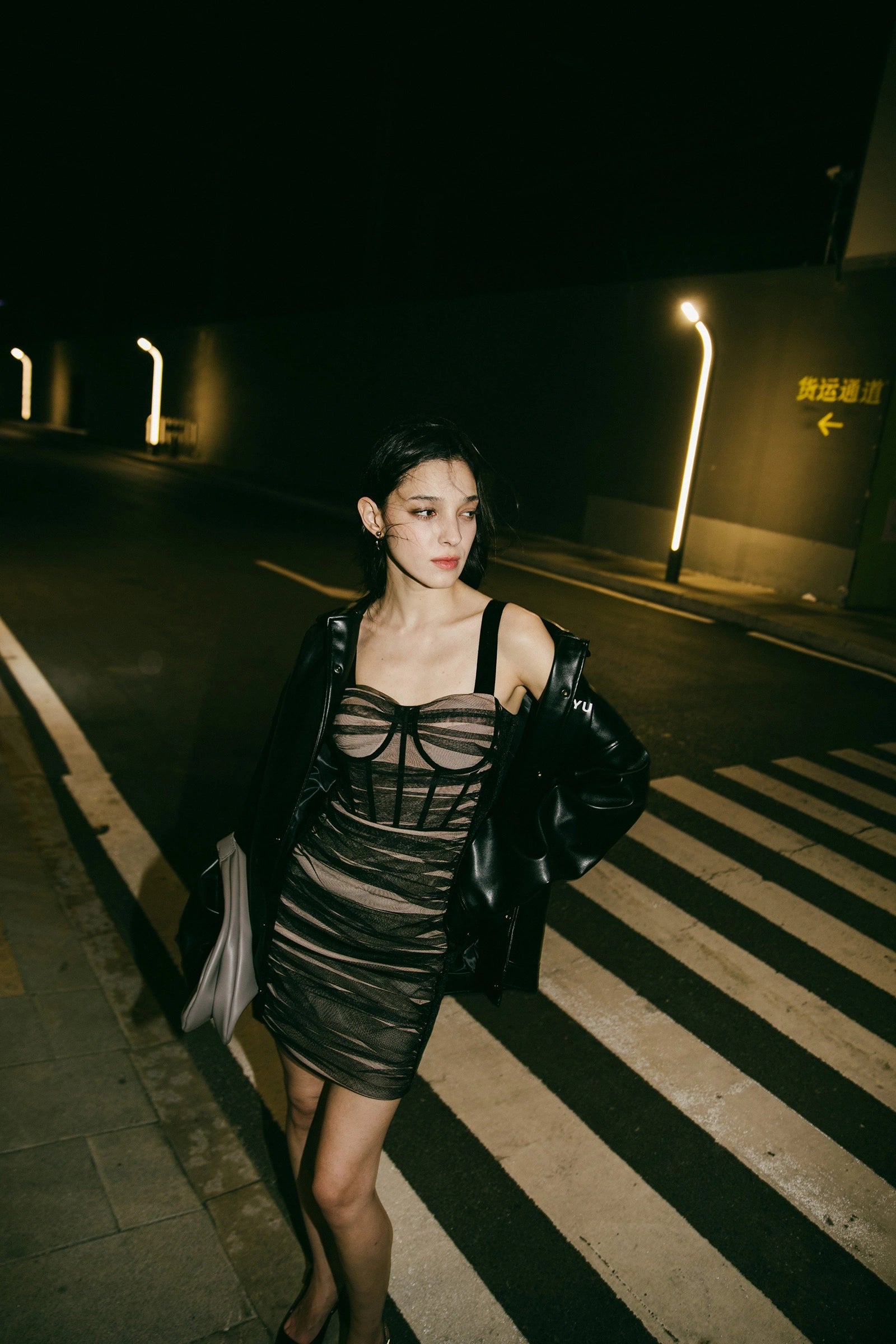 Mesh Vest Skirt