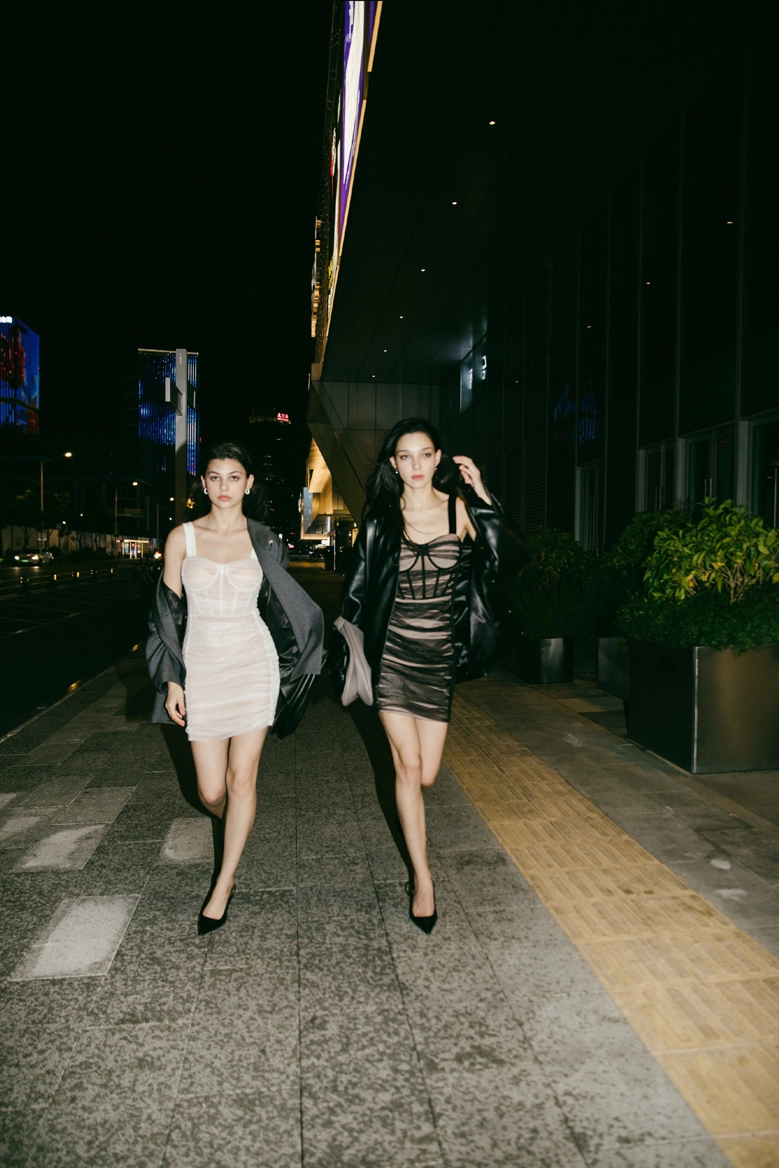 Mesh Vest Skirt
