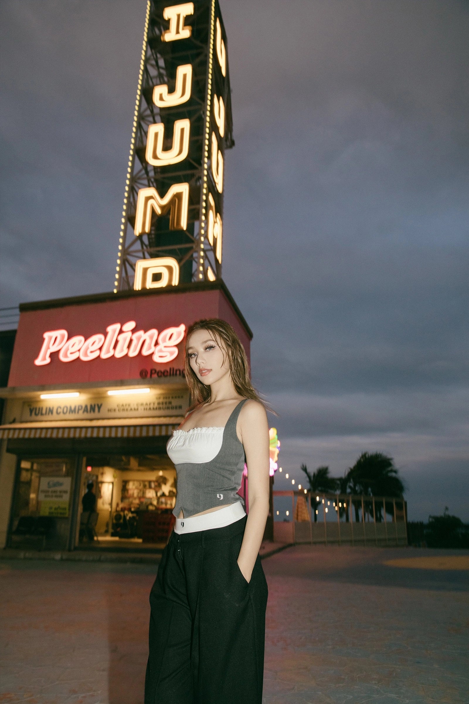 Y-logo Dress Pants