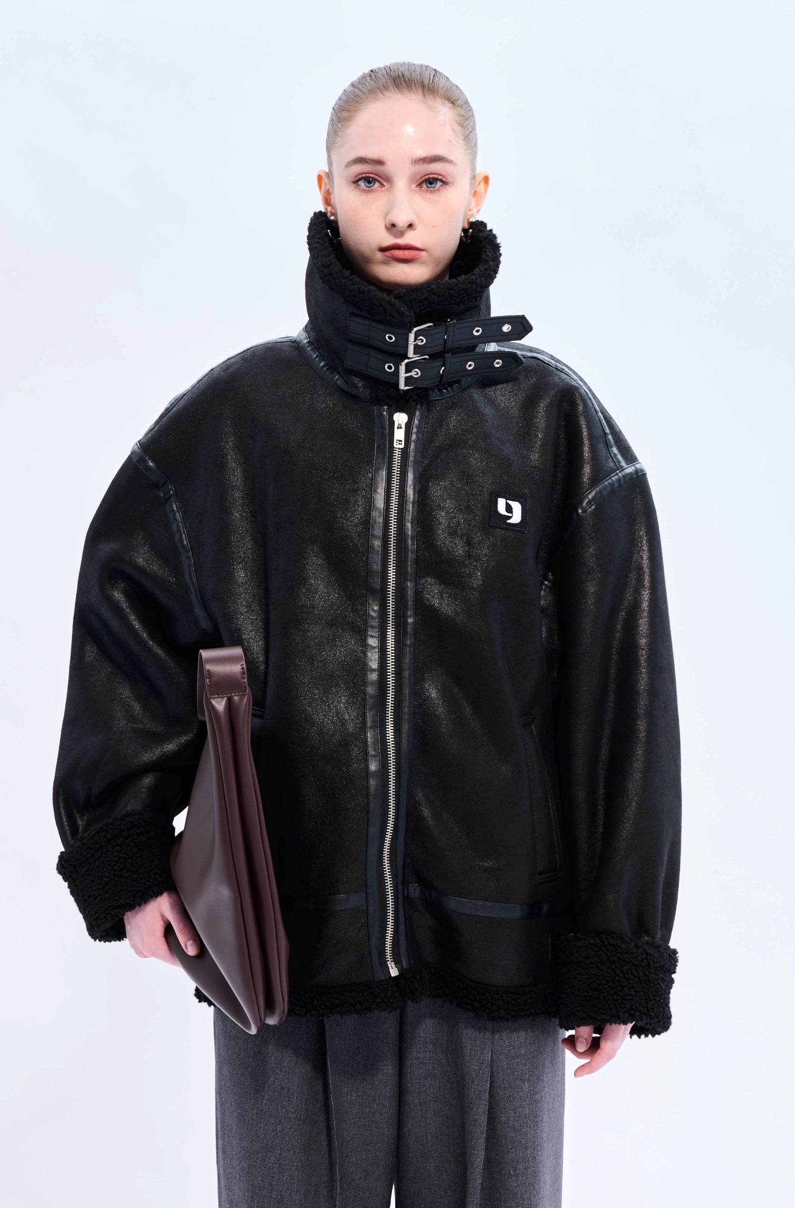 Y logo hobo bag