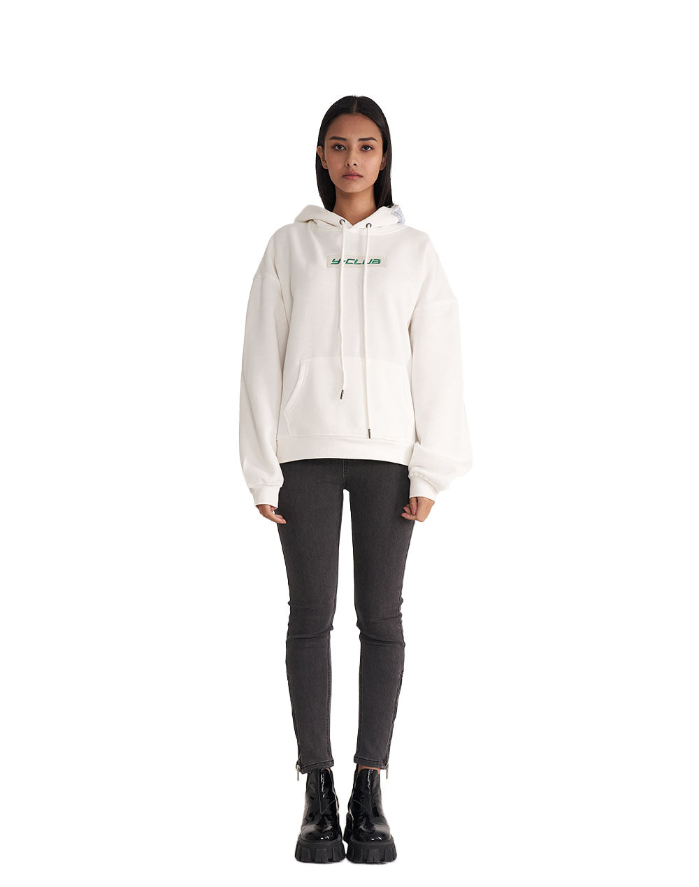 Y-Club Box Logo Hoodie