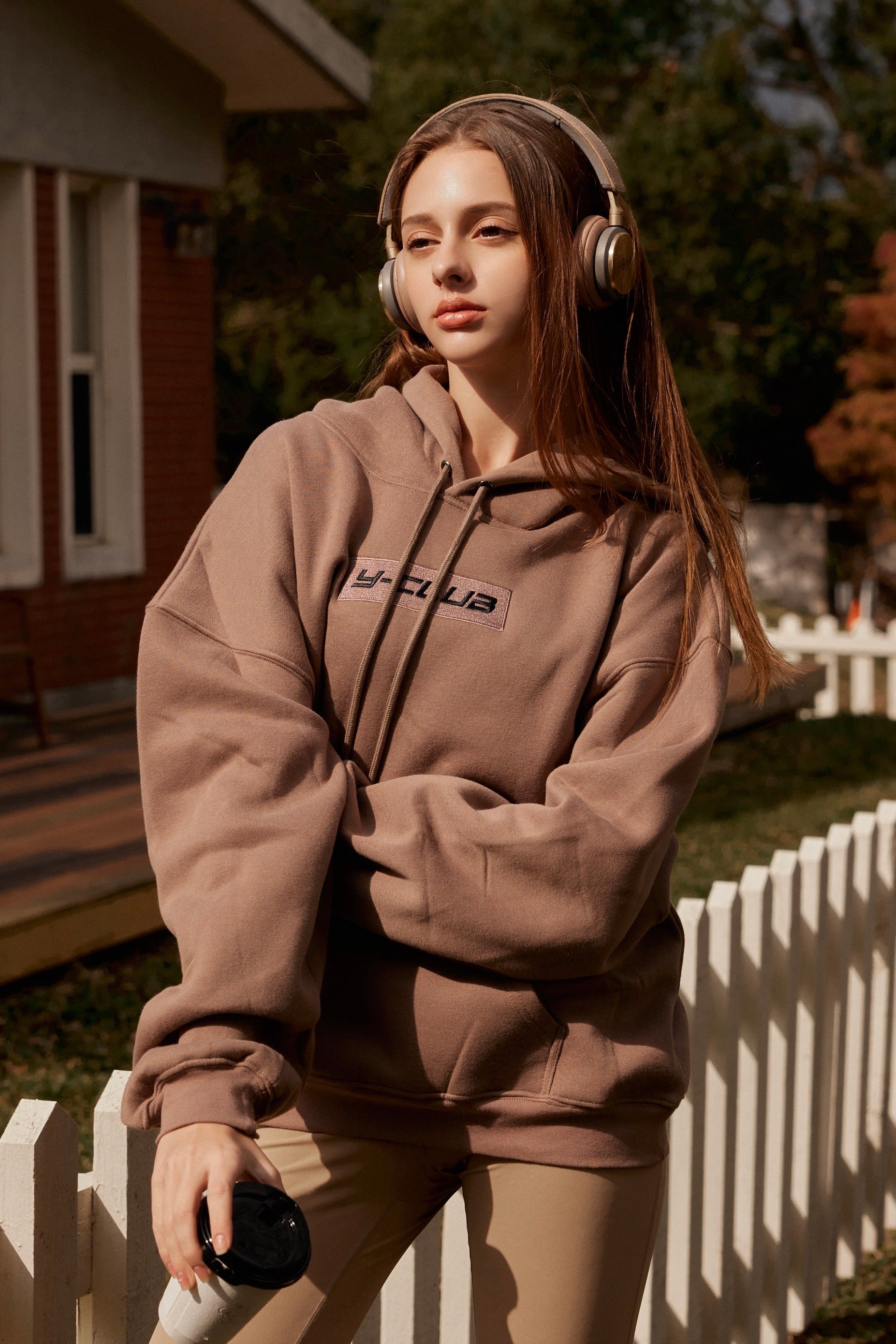 Y-Club Box Logo Hoodie