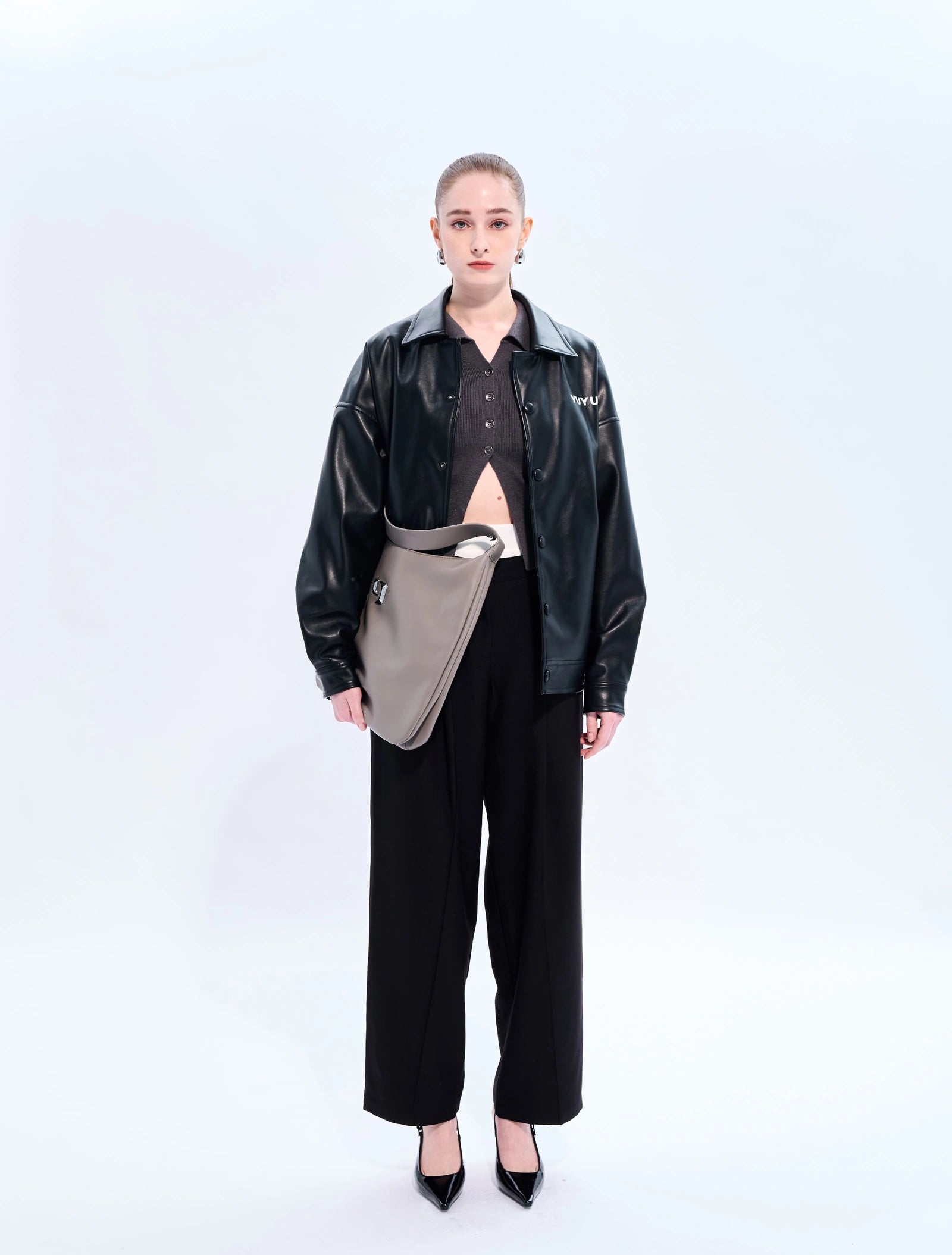Y logo hobo bag