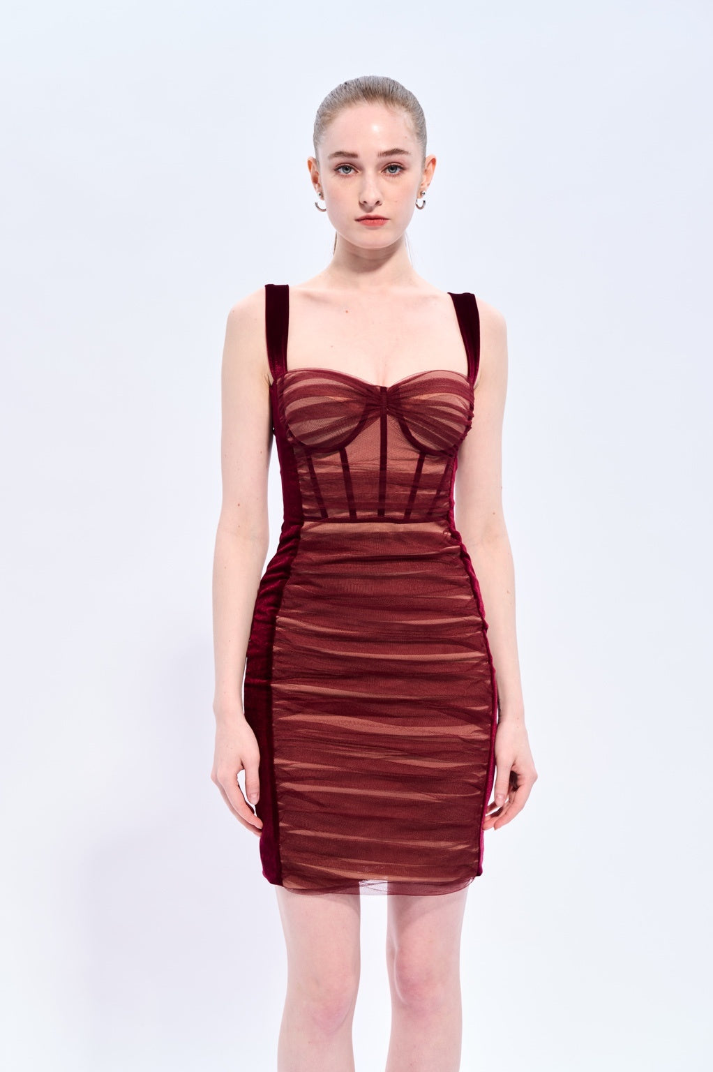Mesh Vest Skirt