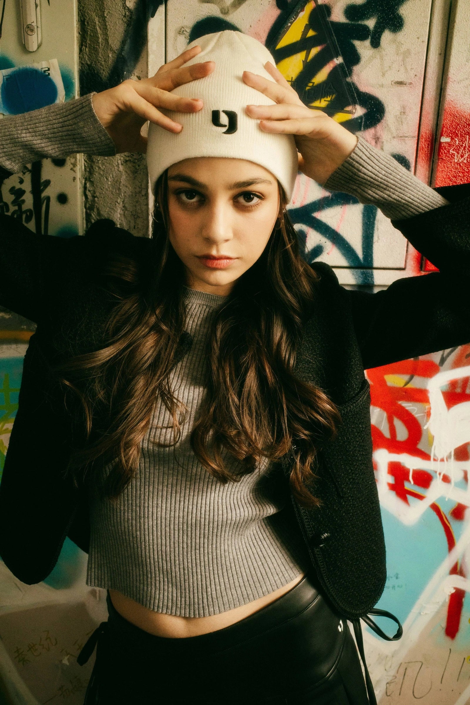 Y Logo Beanie