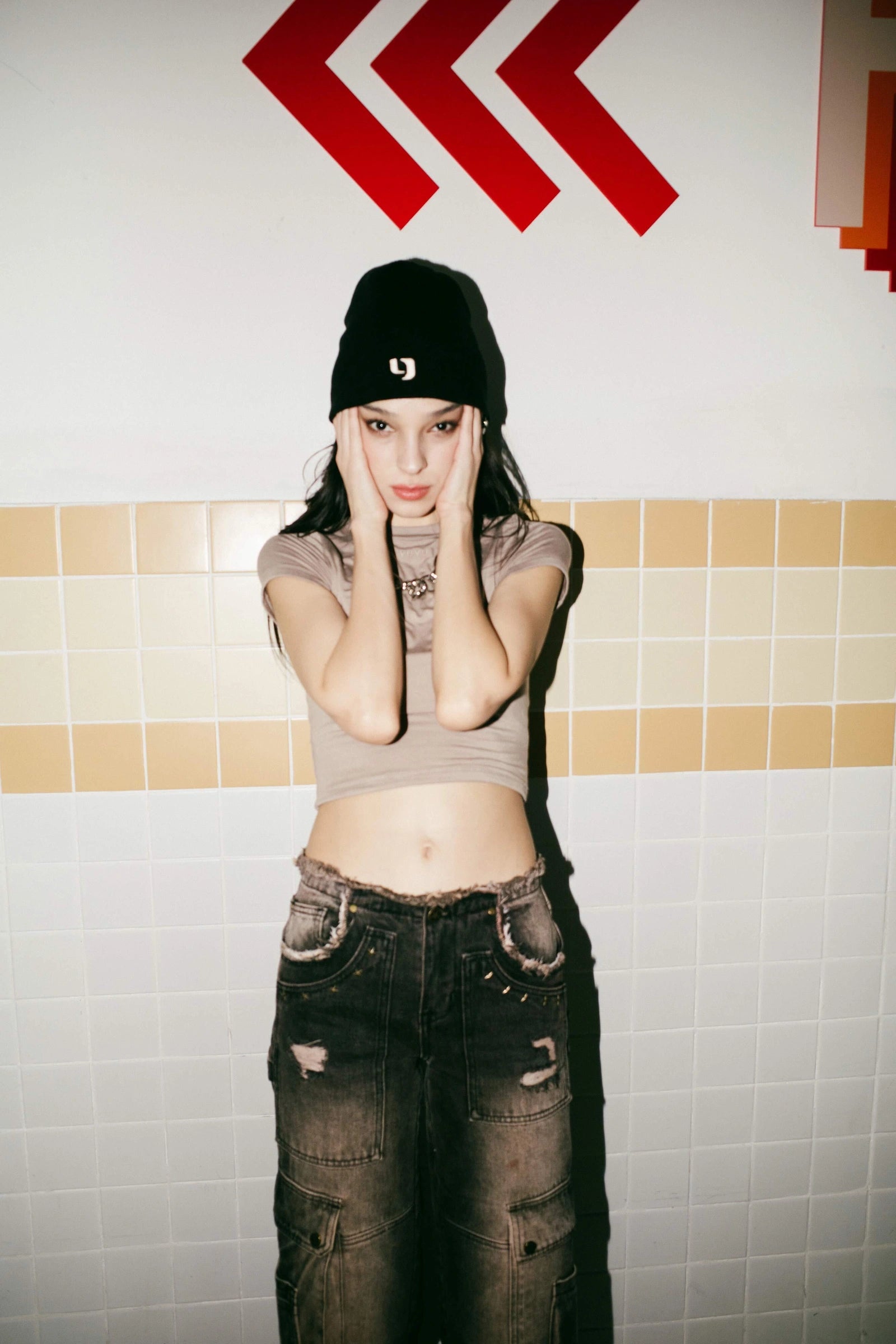 Y Logo Beanie